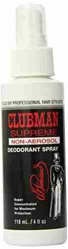 Clubman Supreme Non-Aerosol Deodorant, 4 fl oz
