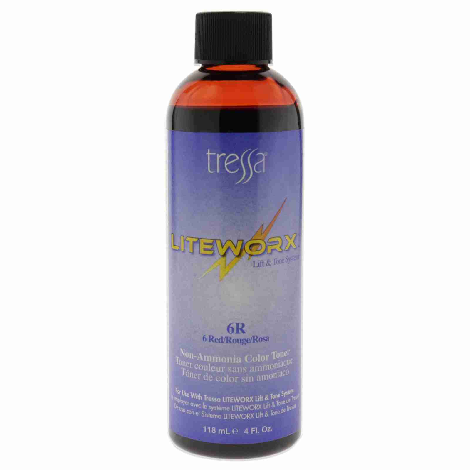 TRESSA Liteworx Lift & Tone System Non Ammonia Hair Color Toner ~ 4 fl. oz.!