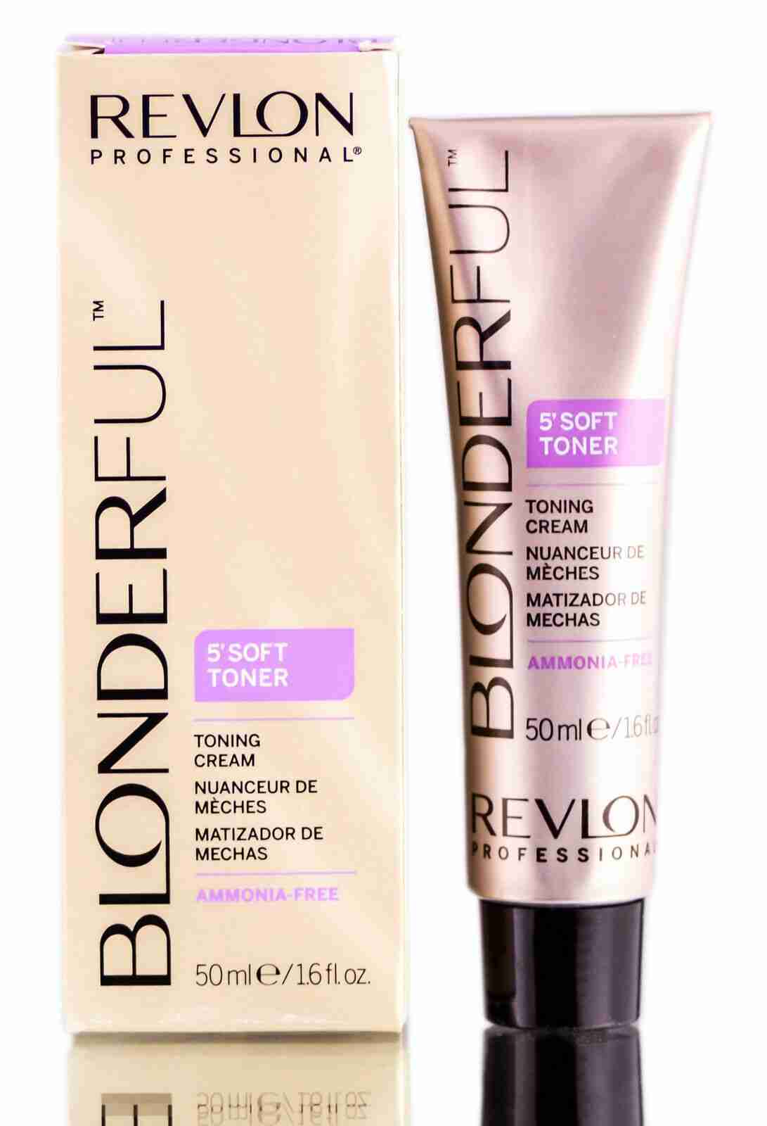 Revlon BLONDERFUL 5' SOFT TONER Ammonia Free Meches Toning Cream ~ 1.6 fl. oz.!