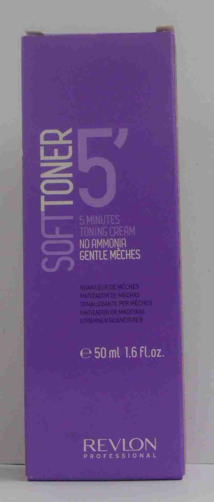 Revlon SOFT TONER 5 MINUTE No Ammonia Meches Toning Cream~ 1.6 fl. oz. ~(10.02)