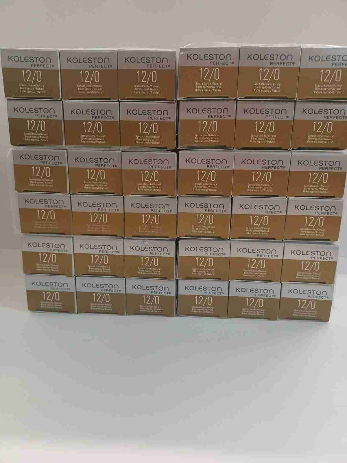 Wella KOLESTON Perfect SPECIAL BLONDE (12/0 CASE DEAL 36 Tubes) Hair Color 2 oz.