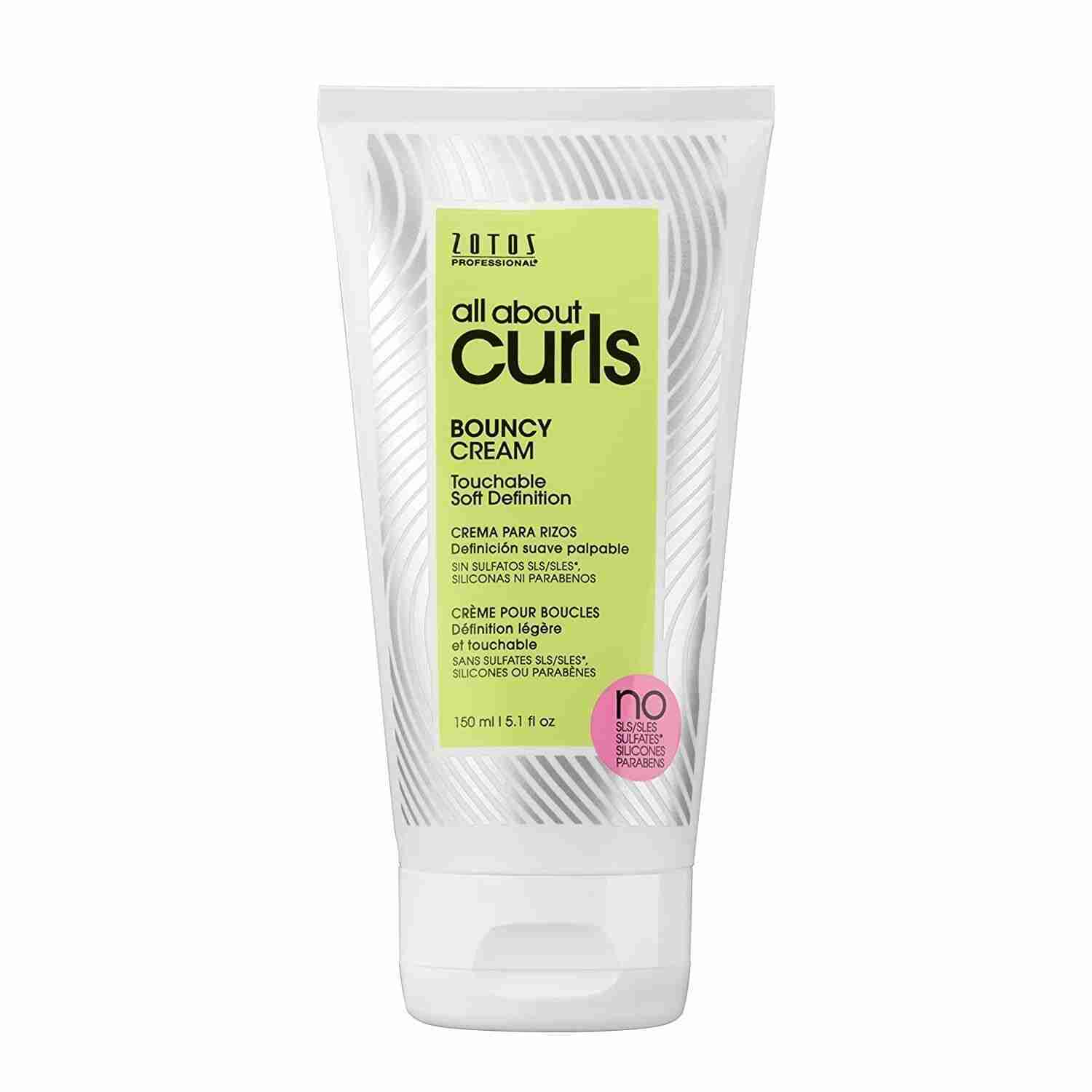 ZOTOS All About Curls BOUNCY CREAM with Controllable Definition ~ 5.1 fl. oz.!!