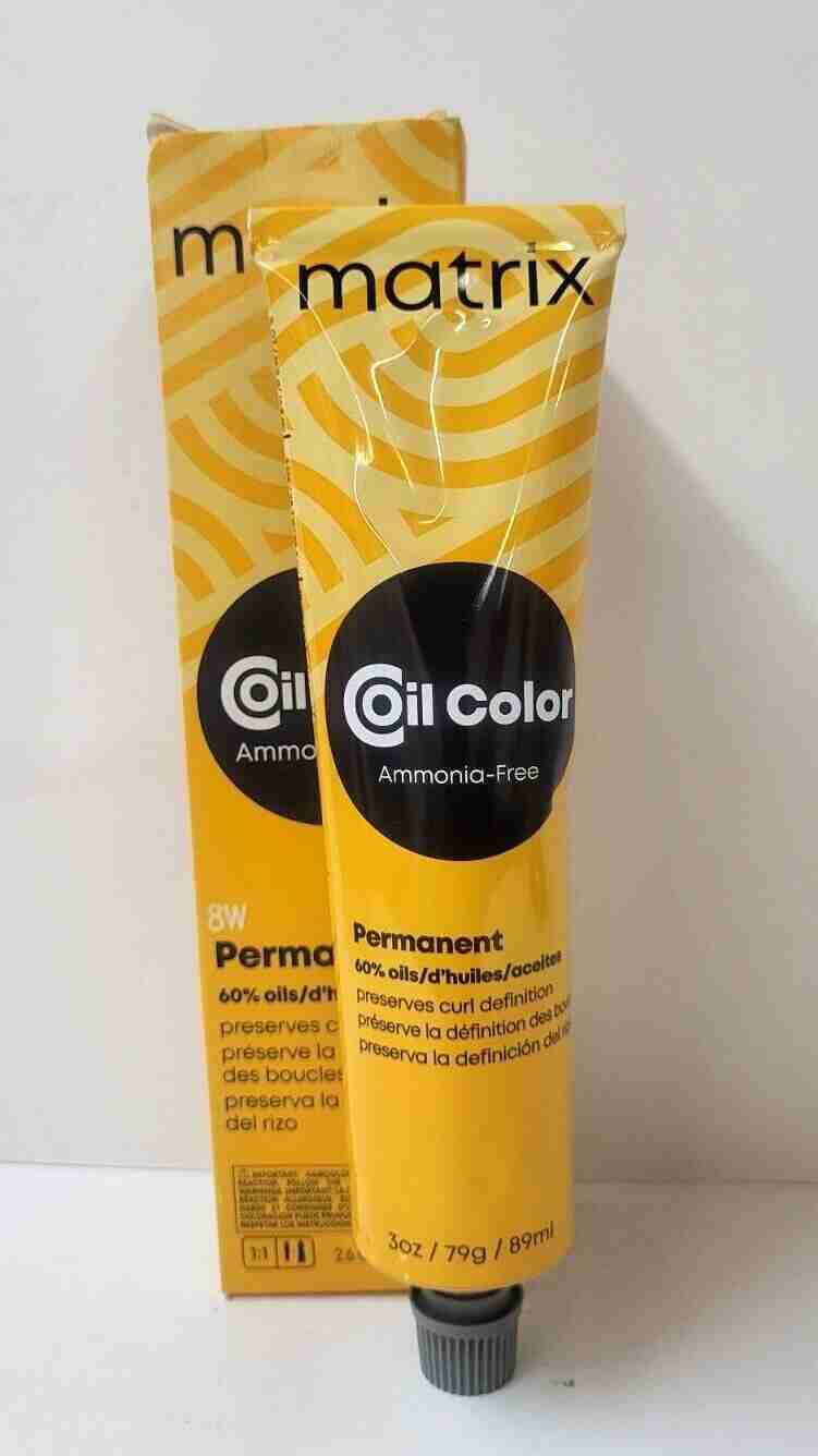 MATRIX COIL COLOR Ammonia Free Permanent Hair Color Cream ~ 2.6 fl. oz. Tube