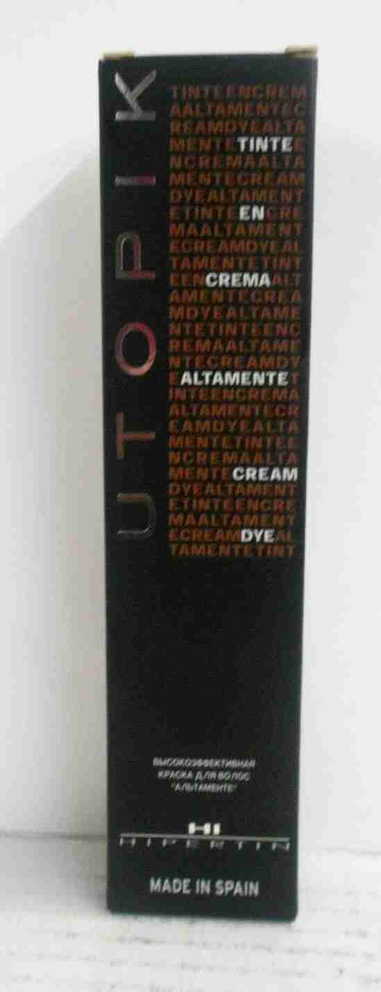 Hipertin UTOPIK Permanent Cream Dye Hair Color ~ (Levels 1 to 6) ~ 2.03 fl. oz.!
