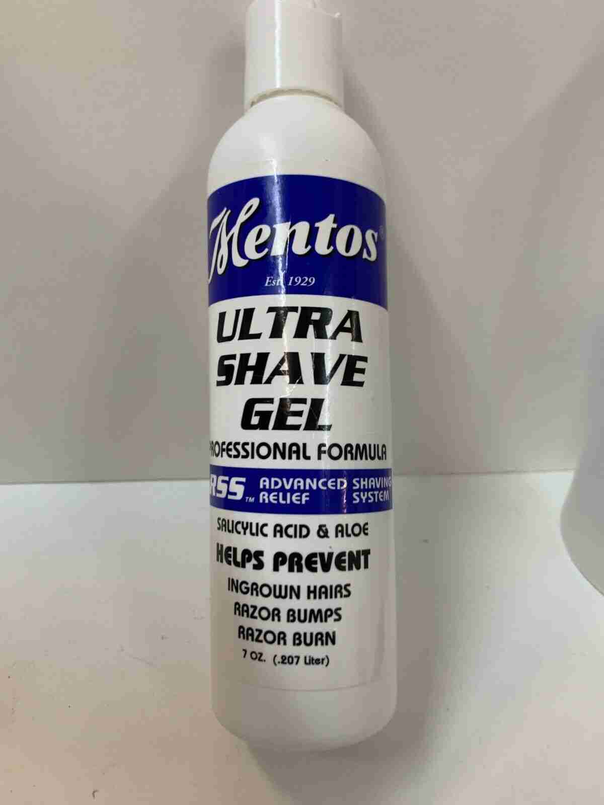 Mentos Ultra Shave Gel 7 oz
