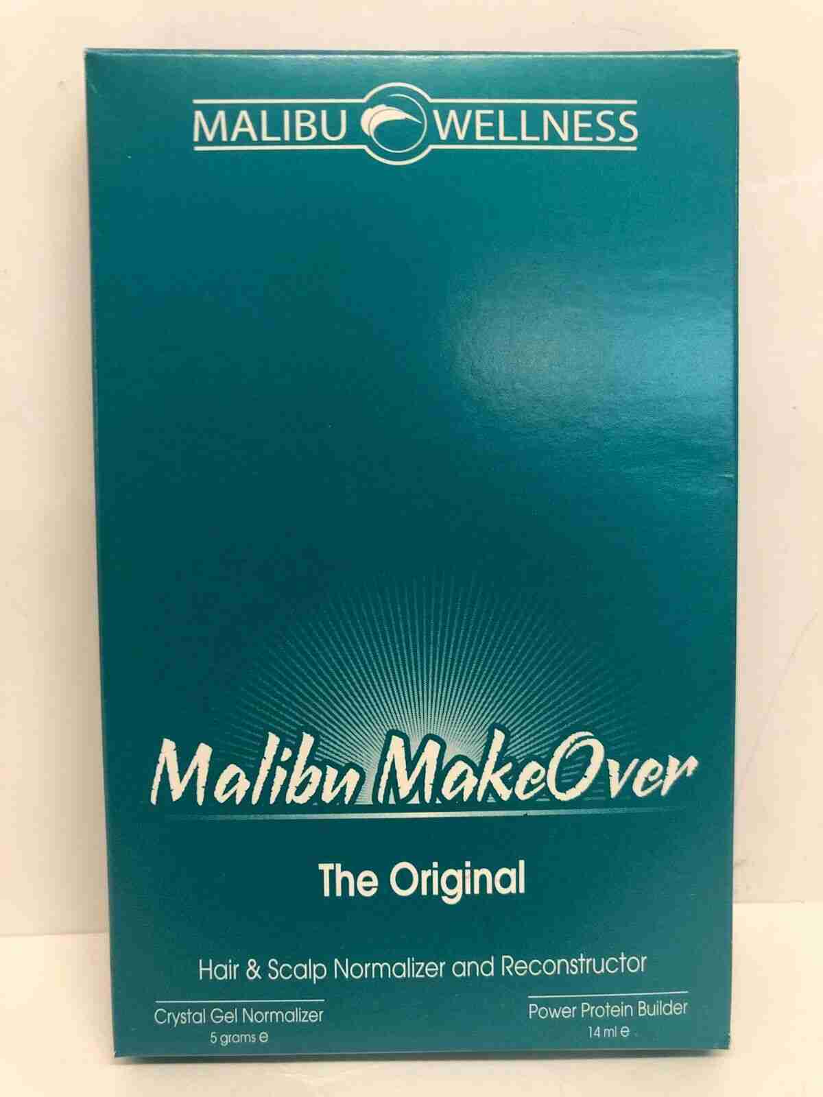 MALIBU MakeOver THE ORIGINAL 2 Step Kit Hair & Scalp Normalizer & Reconstructor!