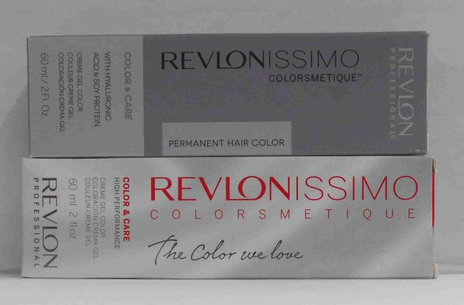 REVLON Revlonissimo COLORSMETIQUE Creme Gel Hair Color ~ 2 fl oz (Levels 7 & Up)