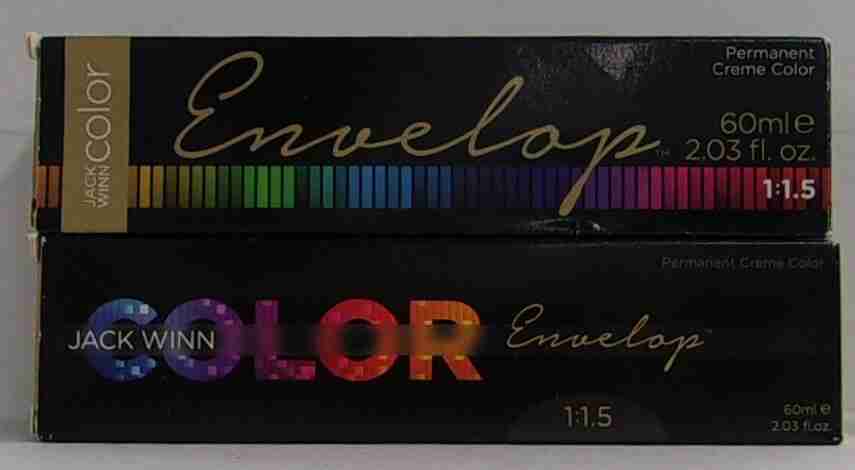 JACK WINN COLOR ENVELOP Nourish Hair & Scalp Permanent Hair Color ~ 2.03 fl. oz.