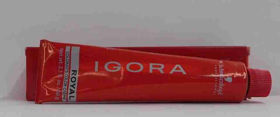 (Lot of 6 Tubes) Schwarzkopf IGORA ROYAL Permanent Hair Color ~ 2.1 fl. oz.