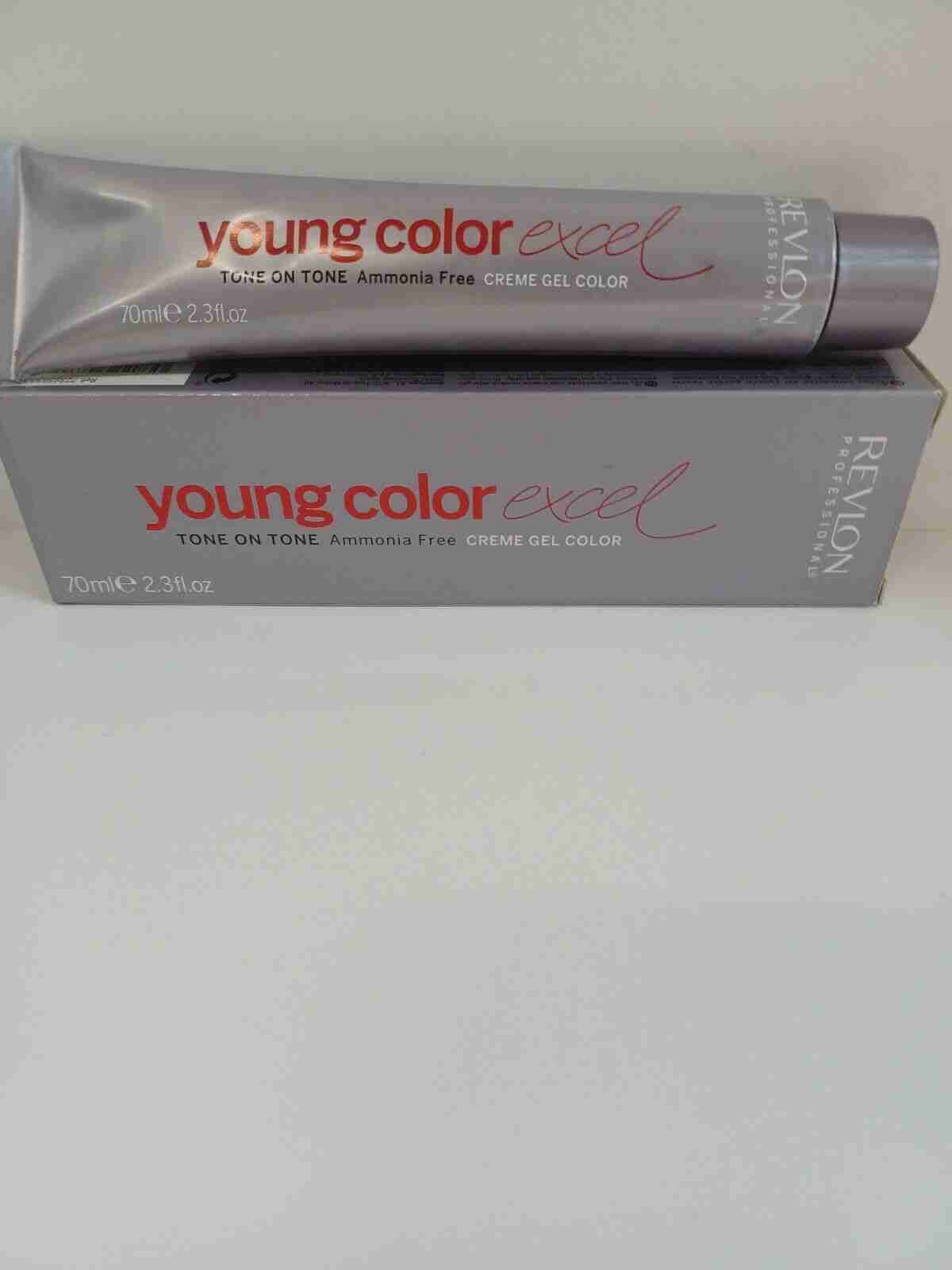 REVLON Young Color EXCEL Tone On Tone Ammonia Free Creme Gel Color 70 ml / 2.3oz