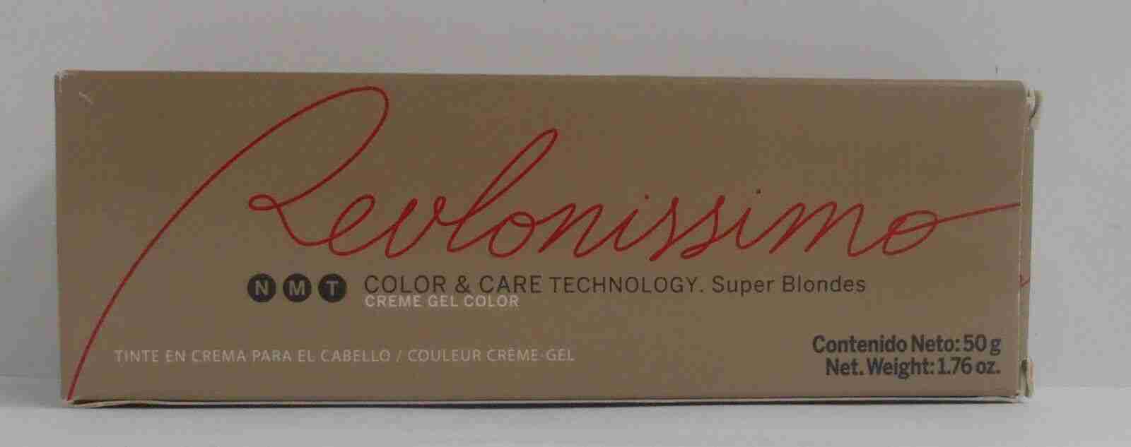 Original REVLON Revlonissimo NMT SUPER BLONDES Creme Gel Hair Color ~ 1.76 oz.!