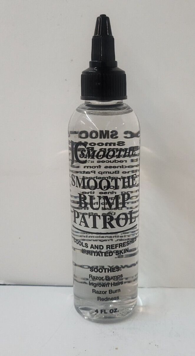 JC SMOOTHE ~ Smoothe Bump Patrol Cools and Refreshes Irritated Skin ~ 4 fl. oz.