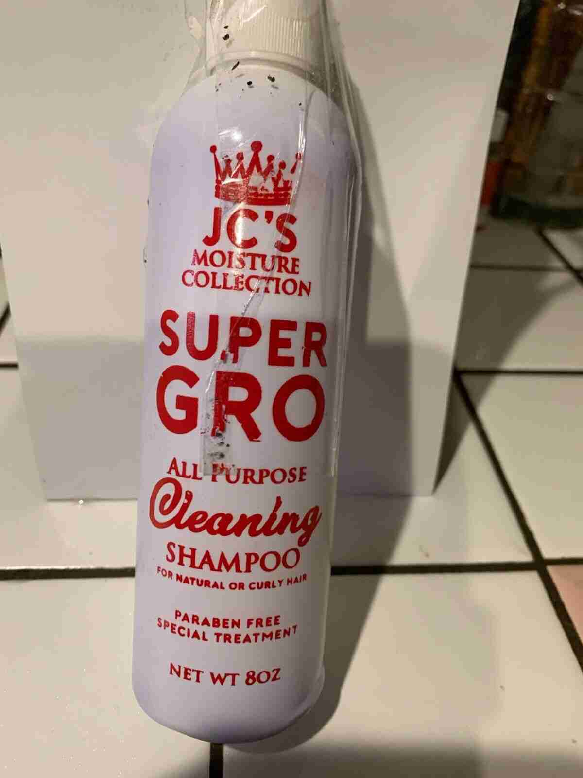 JC's Super GRO All Purpose Cleaning Shampoo 8oz