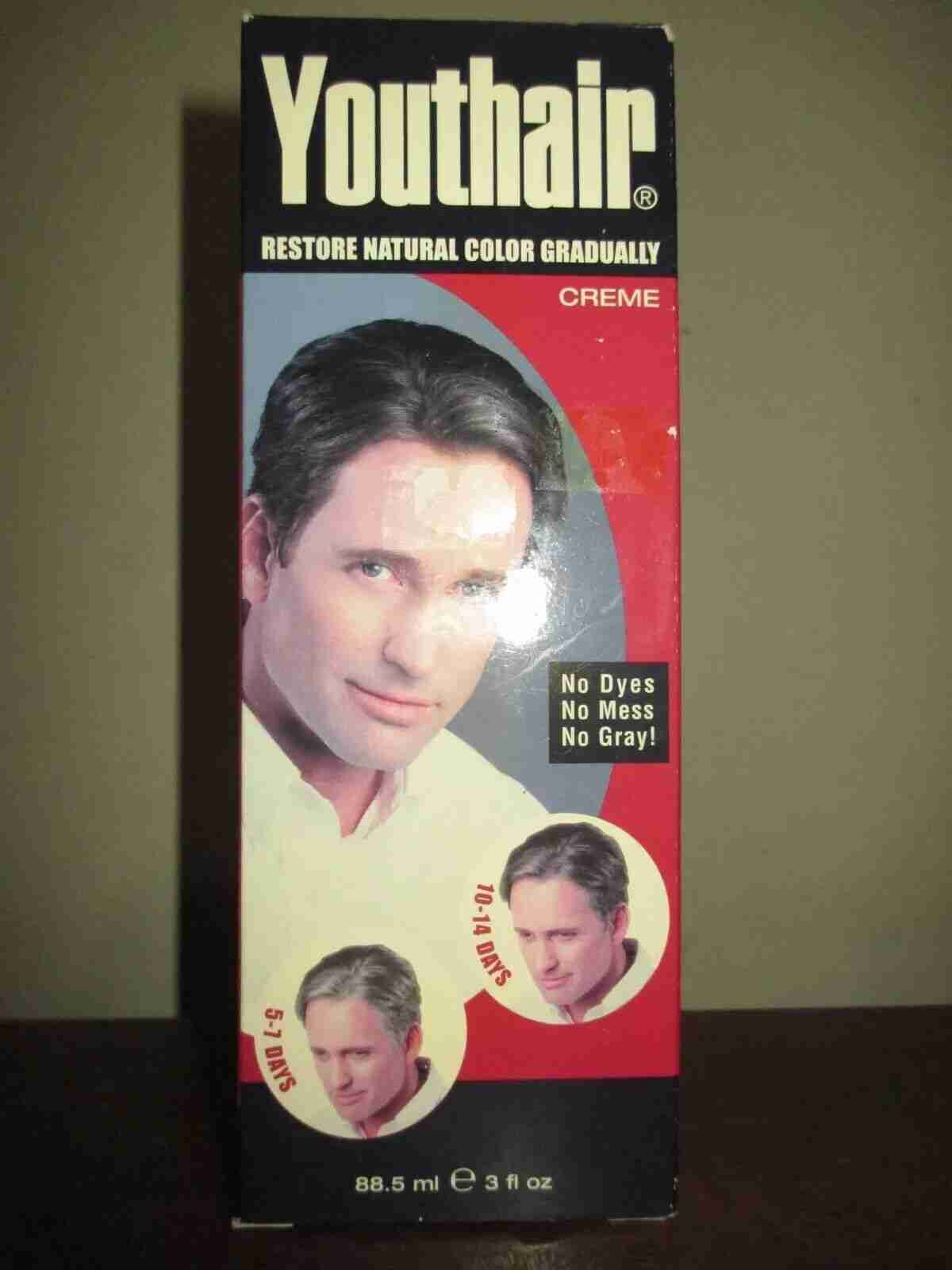 YOUTHAIR Creme  ~ No More Gray Hair ~ 8 fl oz - 104100