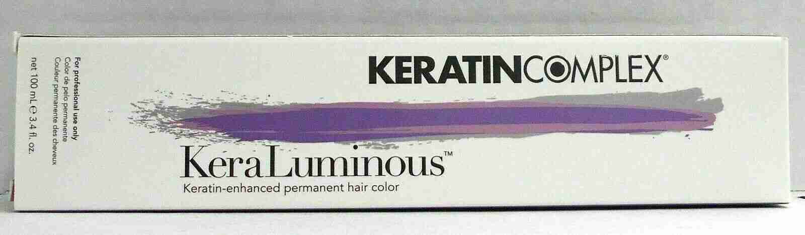 Keratin Complex KeraLuminous Keratin-Enhanced Permanent Hair Color ~ 3.4 fl. oz.