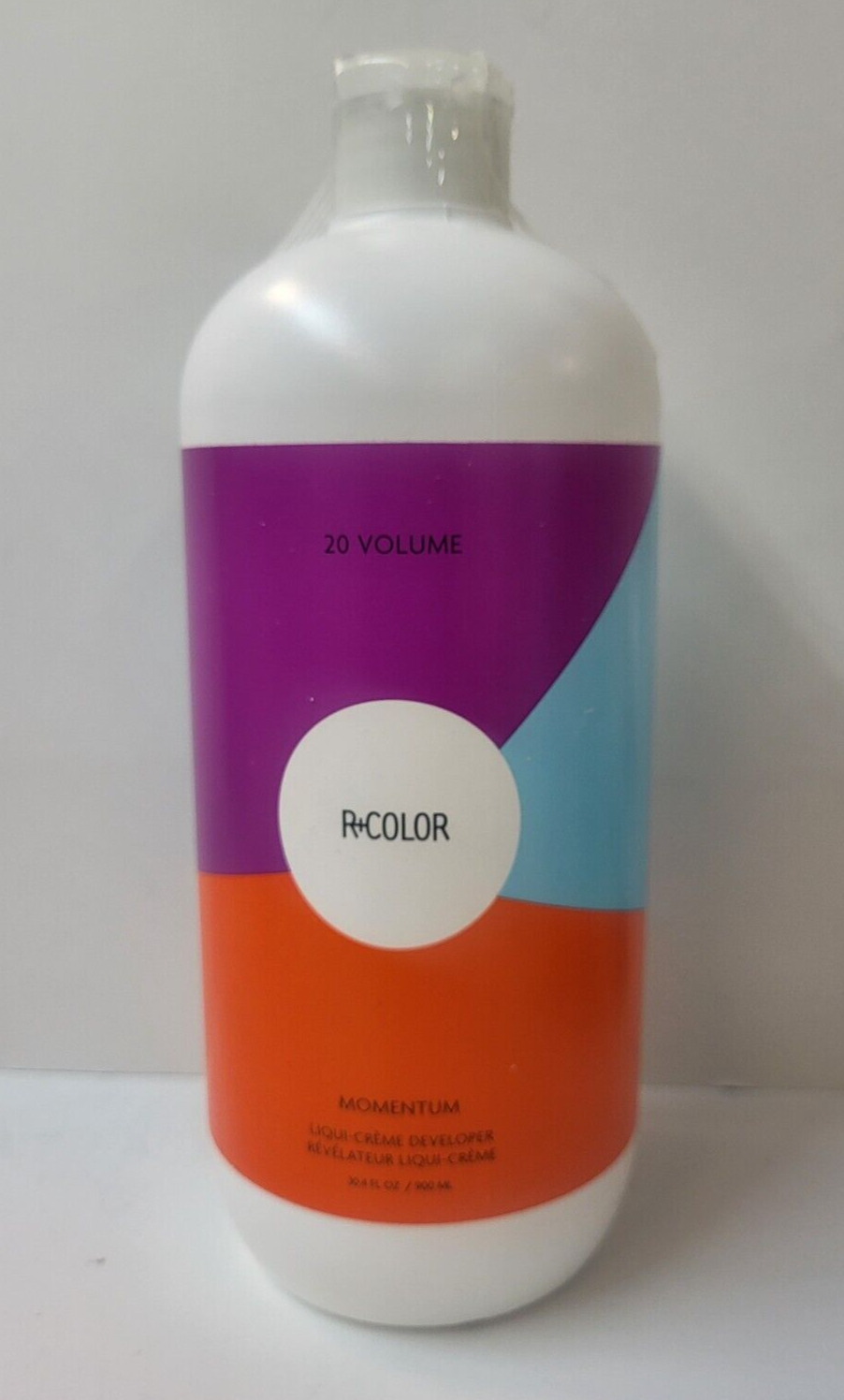 R+COLOR MOMENTUM 20 VOLUME ~ LIQUI-CREME DEVELOPER ~ 30.4 fl. oz.  Bottle