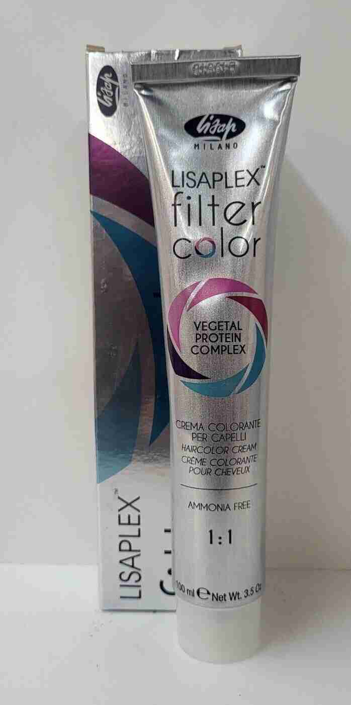 Lisap LISAPLEX Filter Color Vegetal Protein Complex Ammonia Free ~ 3.5 oz. Tube