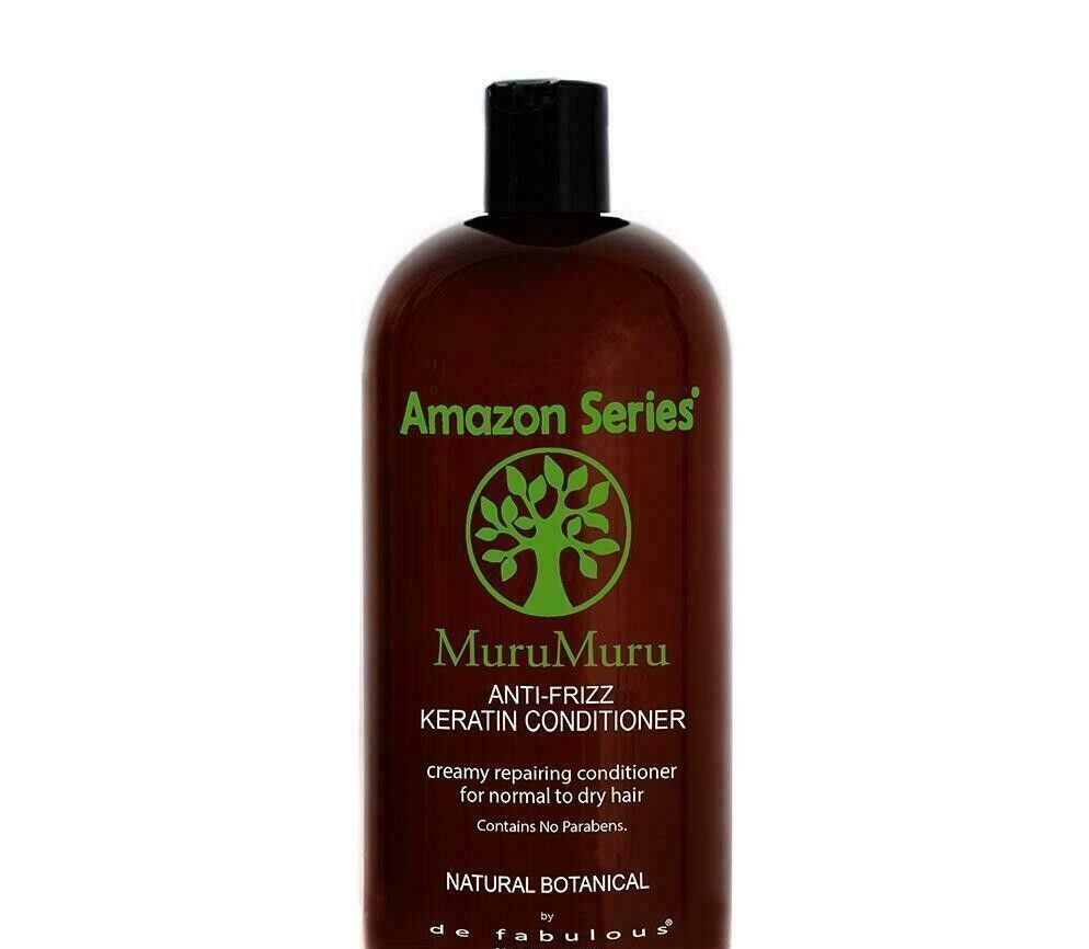 De Fabulous Amazon Series MuruMuru Anti-Frizz Keratin Conditioner ~ 8.5 fl. oz.