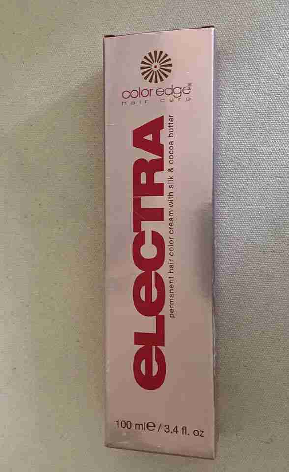 ELECTRA COLOR EDGE Permanent Silk & Cocoa Butter Hair Color Cream ~ 3.4 fl. oz.