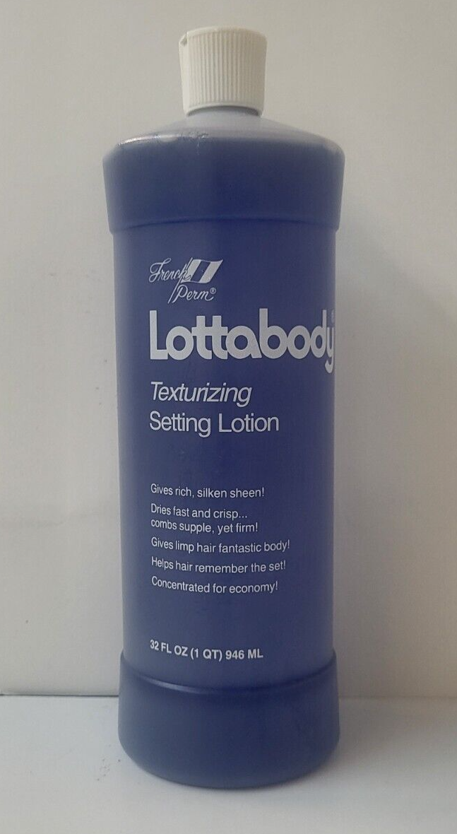 FRENCH PERM Lottabody Texturizing Setting Lotion ~ 32 fl. oz. Bottle