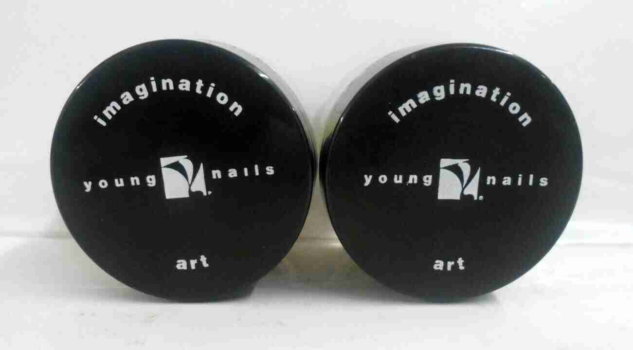 Imagination YOUNG NAILS ART POWDER Green Nail Art ~(LOTS OF 2PODS)  .17 g Each!