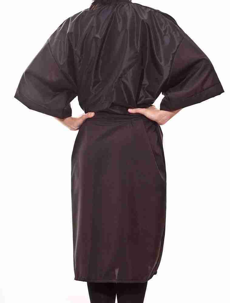 Goldwell Kimono Salon Style Closer to STYLIST JACKET ~ Free Size (Brown)