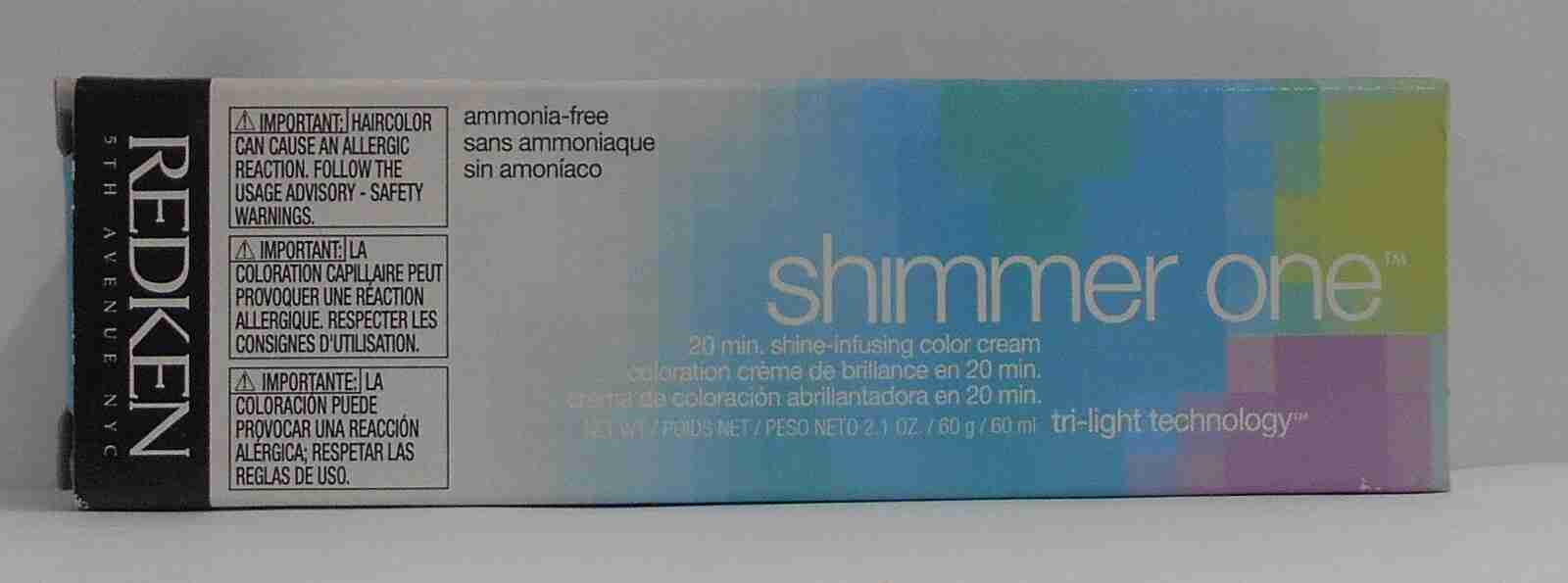 REDKEN Fusion SHIMMER ONE 20 Minute Demi-Permanent Hair Color ~ 2.1 oz.~ U PICK!