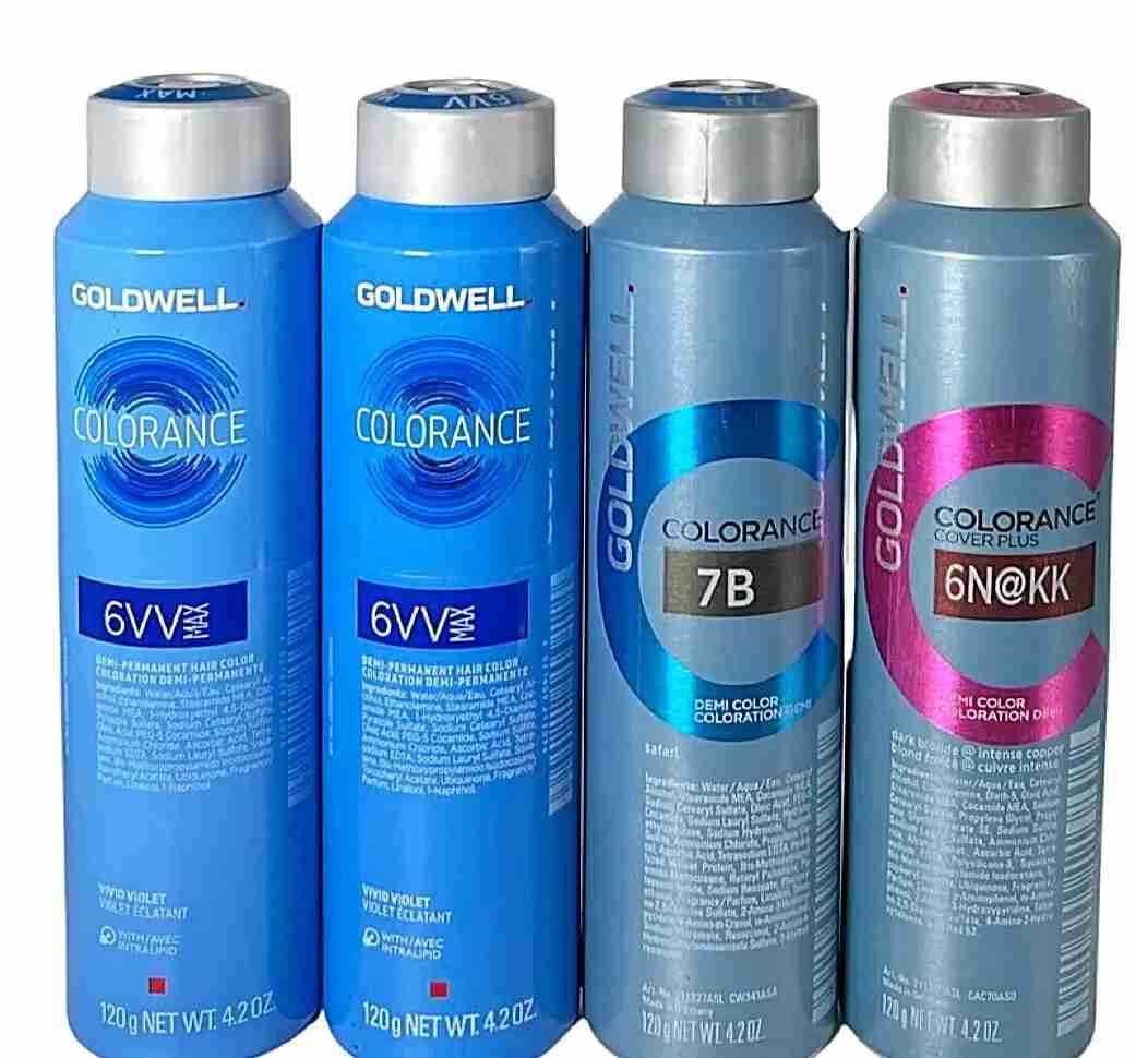 Goldwell COLORANCE Demi Permanent Hair Color CANS (Levels 7 & Up) ~ 4.2 fl. oz.
