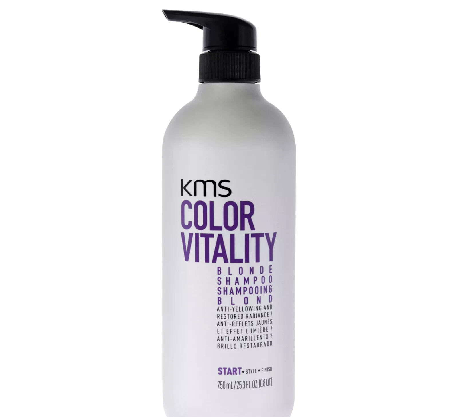 KMS COLOR VITALITY BLONDE SHAMPOO Anti-Yellow / Restores Radiance  25.4 fl. oz.!