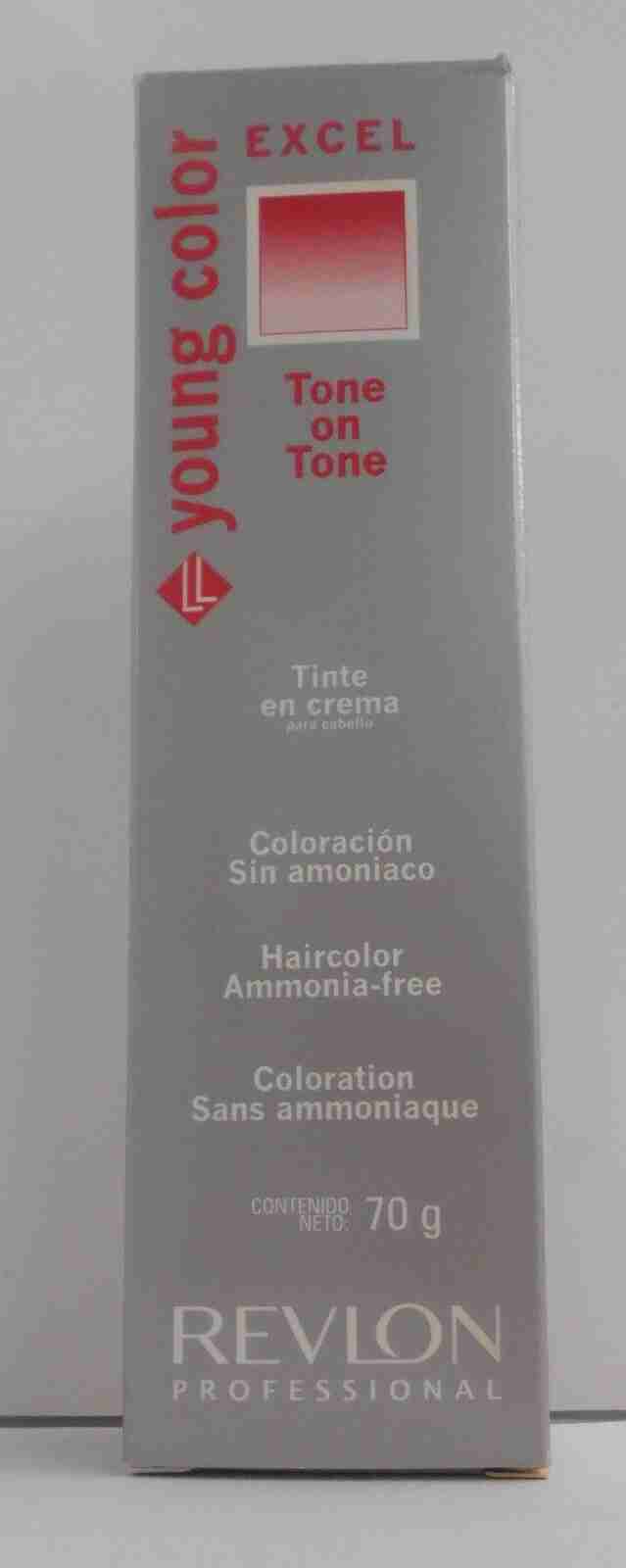 ORIG REVLON Young Color EXCEL TONE ON TONE Ammonia Free Creme Gel Color ~ 70 ml
