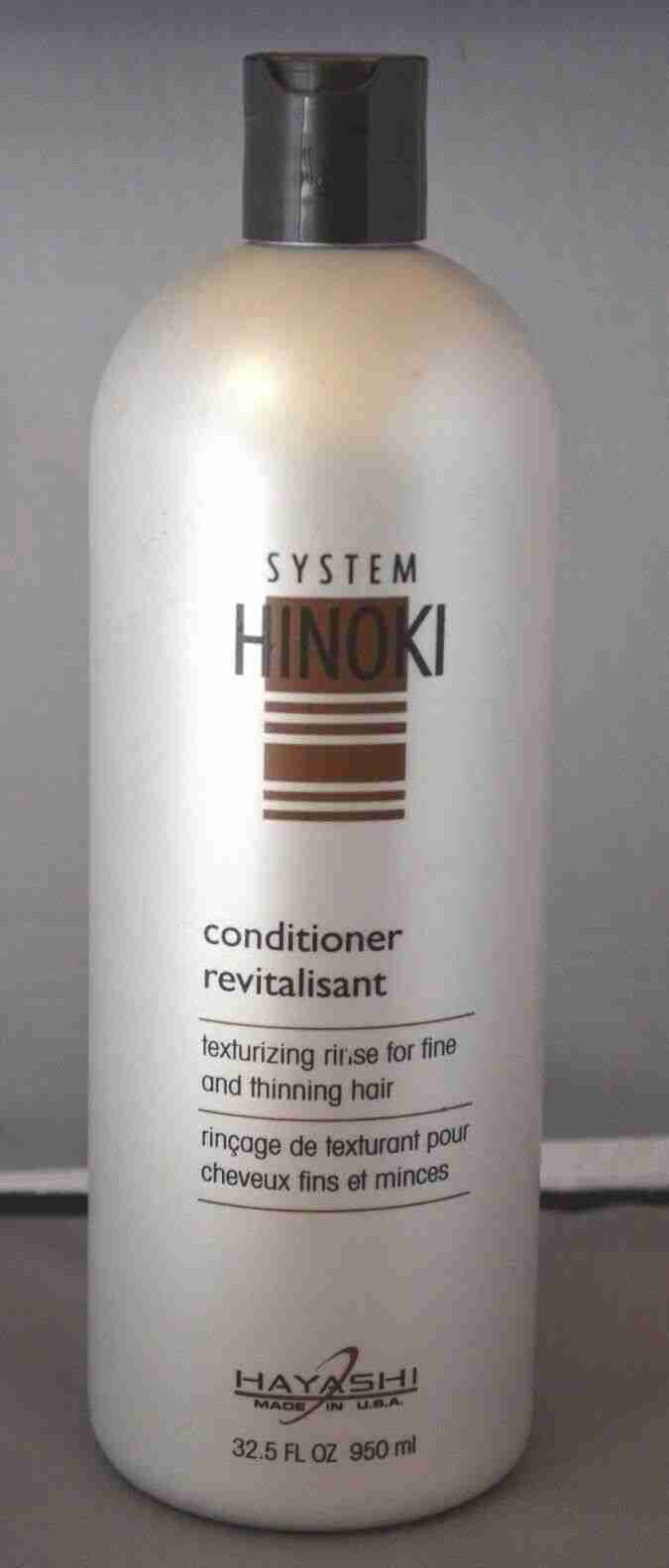 System HINOKI CONDITIONER Texturizing Rinse for Fine & Thinning Hair ~ 32.5 oz.