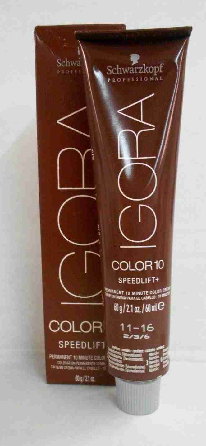 (New Pkg) Schwarzkopf IGORA COLOR 10 Professional Permanent Hair Color ~ 2.1 oz