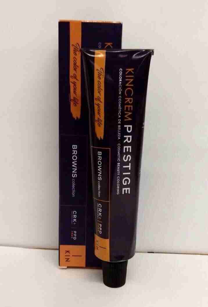 NEW ~ KINCREM PRESTIGE Brown Collection Beauty Hair Color Cream 1:1 ~ 2.03 oz