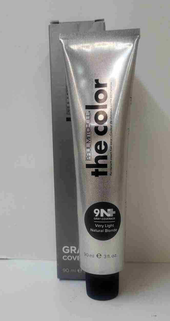 PAUL MITCHELL THE COLOR GRAY + COVERAGE ~ New Look Same Formula ~ 3 fl. oz. Tube