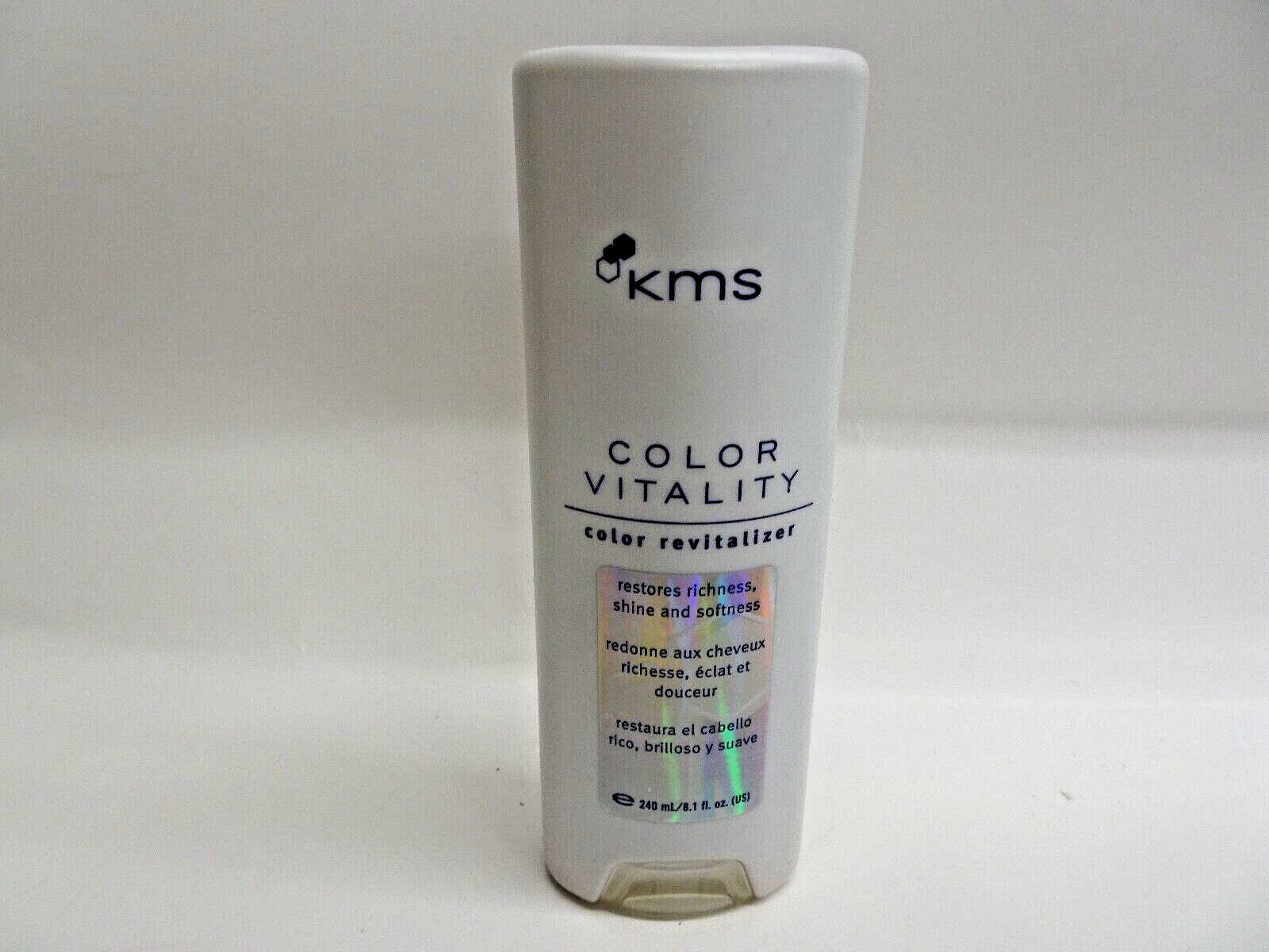 Original ~ KMS COLOR VITALITY Color Revitalizer Restores Shine & Softness 8.1 oz