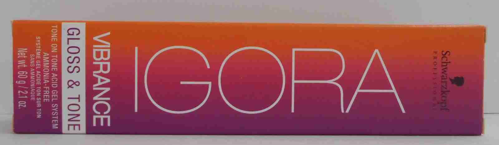 Schwarzkopf IGORA VIBRANCE GLOSS & TONE Professional ACID GEL Hair Color~ 2.1 oz