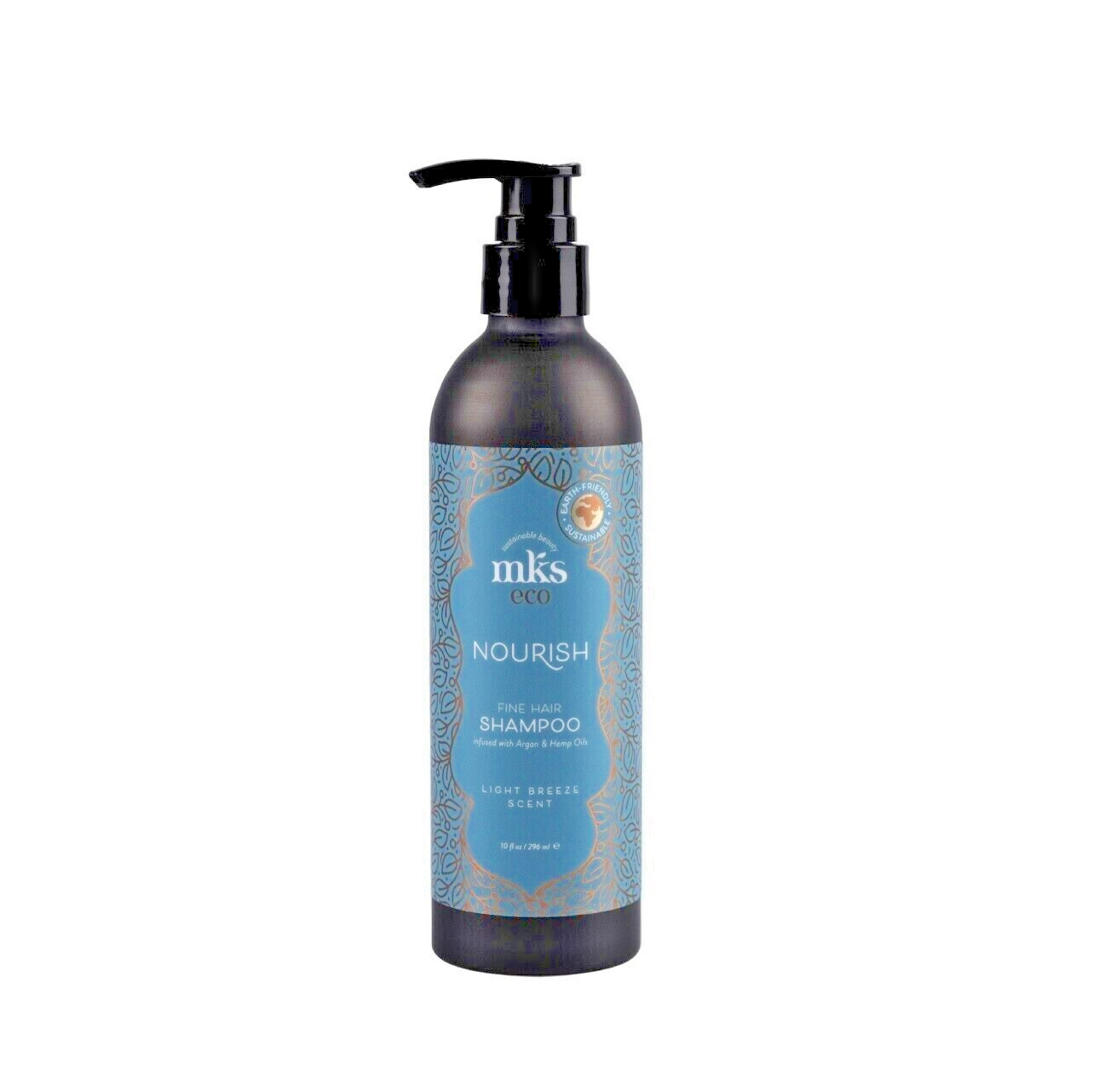 Marrakesh MKS eco Light Breeze Scent NOURISH FINE HAIR SHAMPOO ~ 10 fl. oz.