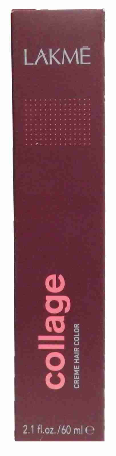 LAKME COLLAGE Professional Permanent Creme Hair Color  **(EXPIRED)** ~ 2.1 oz.
