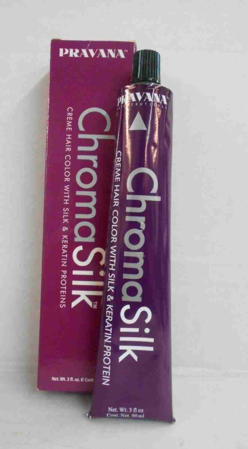 PRAVANA ChromaSilk & Keratin (EXPIRED) Permanent Hair Color Creme~ 3 fl. oz.!!