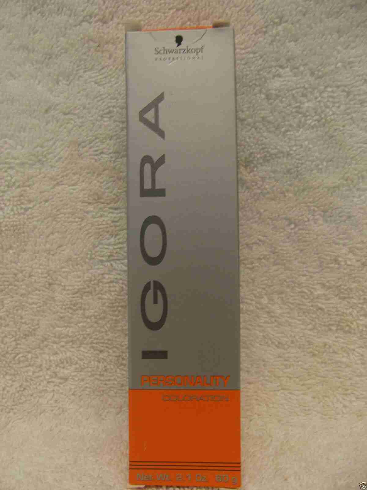 Original SCHWARZKOPF IGORA PERSONALITY Hair Color ~2.1 fl oz~ BUY 4; GET 2 FREE!