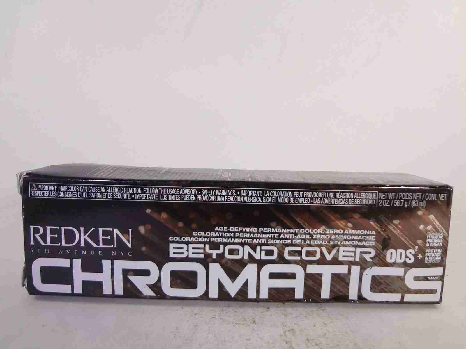 REDKEN BEYOND COVER CHROMATICS Professional Cream Hair Color ~ 2.1 fl. oz.