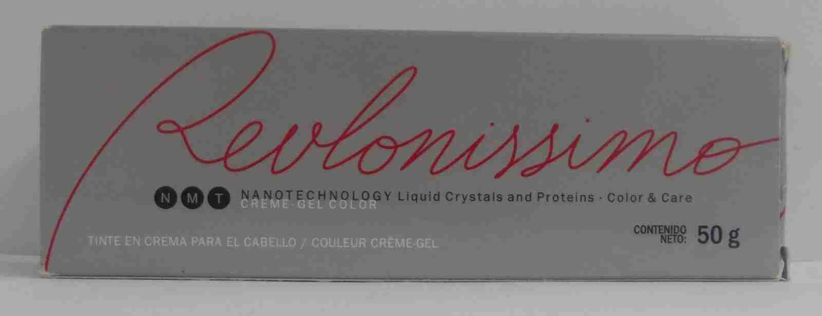 Revlon REVLONISSIMO NMT NanoTechnology Color & Care Creme Gel Hair Color ~ 50 g