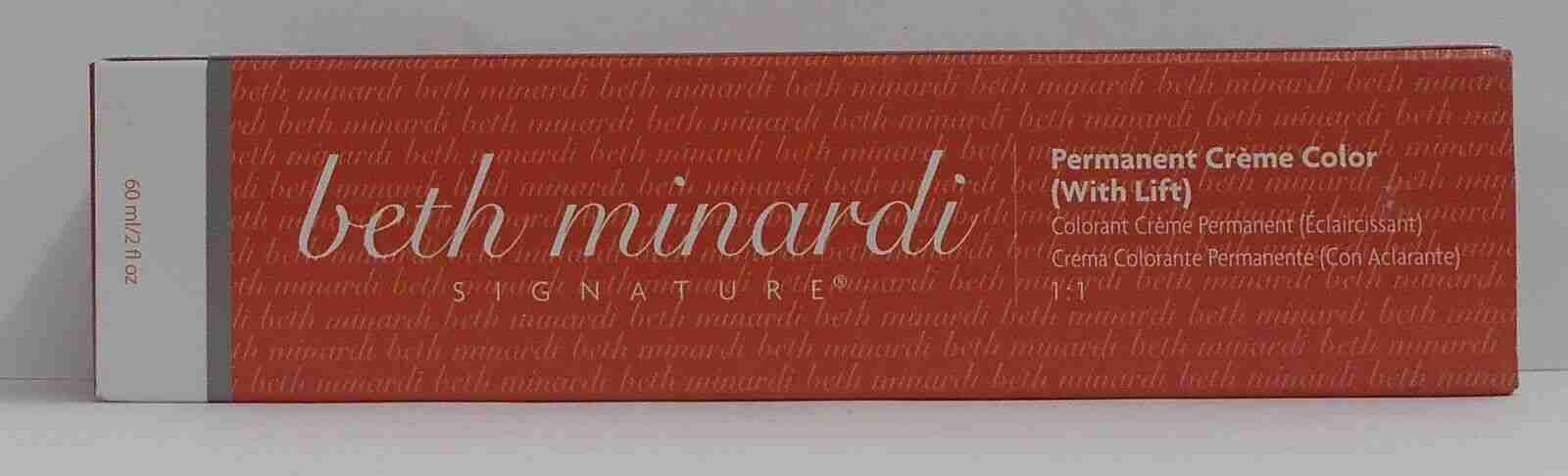BETH MINARDI SIGNATURE Professional Permanent Creme Hair Color With Lift ~ 2 oz.