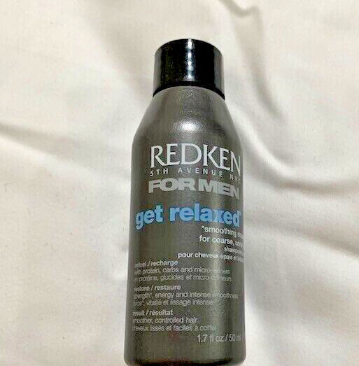 (Lot of 3) REDKEN for MEN GET RELAXED Smoothing Shampoo for Coarse Hair ~ 1.7 oz