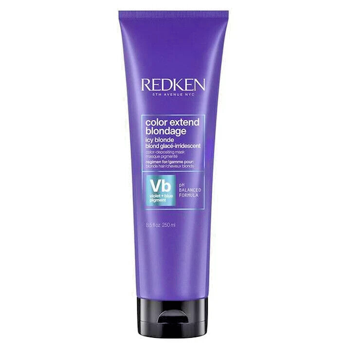 REDKEN BLONDAGE Icy Blonde Color-Depositing Mask Vb for Blonde Hair  8.5 fl oz