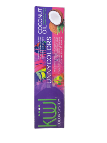 KUUL Color System FUNNY COLORS Semi-Permanent Hair Color Cream ~ 3.04 fl. oz.!!!
