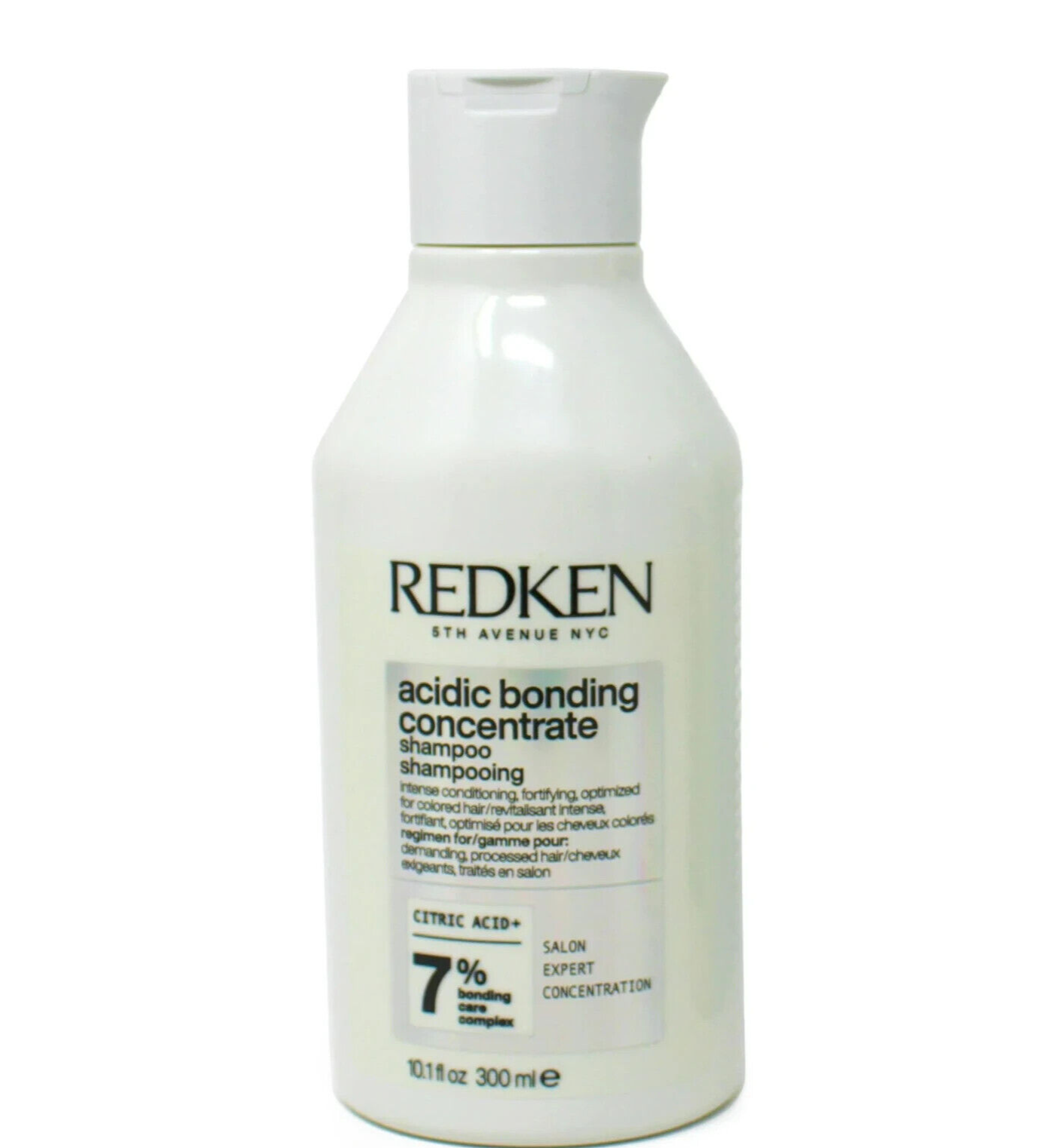REDKEN ACIDIC BONDING CONCENTRATE SHAMPOO Citric Acid + 7% Bonding ~ 10.1 fl oz!