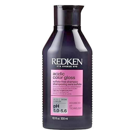 REDKEN ACIDIC COLOR GLOSS Sulfate-Free SHAMPOO Advanced pH 5.0 - 5.6 ~ 10.1 oz