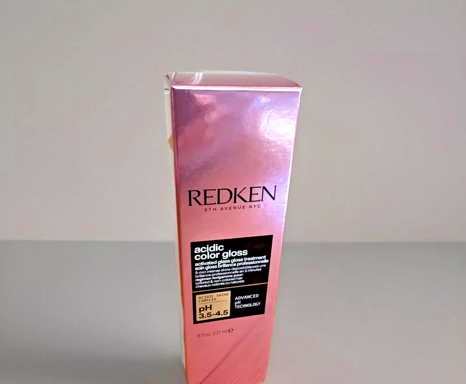 REDKEN ACIDIC COLOR GLOSS Activated Glass Gloss Treatment pH 3.5 - 4.5 ~ 8 oz