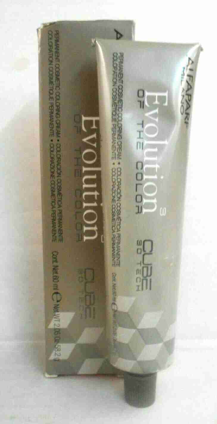 ALFAPARF Evolution CUBE 3D TECH Permanent Hair Color (Levels 7 & Up) ~ 2 fl. oz.